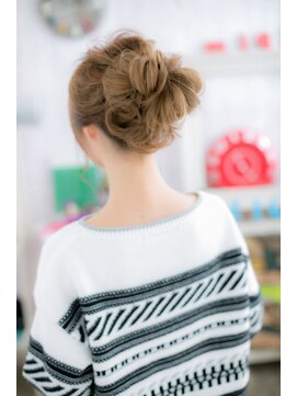 ミック ヘアアンドメイク アップ 駒込店(miq Hair&Make up) 溢れる色香**抜け感アレンジb