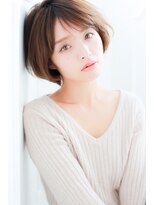ヌーン ヘアメイク プラス ハッピータイムズ(NOON hair make+happy times)&nbsp;耳かけ☆透明感イルミナアッシュベージュ 中野ヌーンstyle127