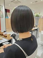 コーゾーギンザ 上野御徒町店(KOZO GINZA) 黒髪パツっとナチュラルボブ/20代30代40代