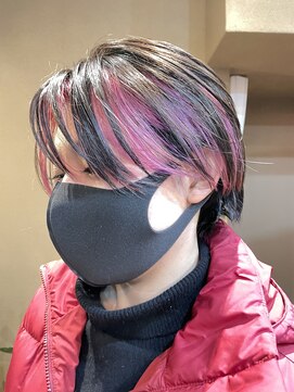 ウィンビ サウーティ(Wimbi Sauti) マーブルピンク/インナーカラー