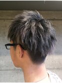 グランジジェントルツーブロック#刈り上げネープレスショート