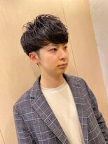 ヒロギンザバーバーショップ 神楽坂店(HIRO GINZA BARBER SHOP)&nbsp;束感ニュアンスパーマ