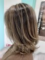 マティーナ ヘアー 池袋(Matina hair) コントラスト系カラーくすみベージュ系得意です☆