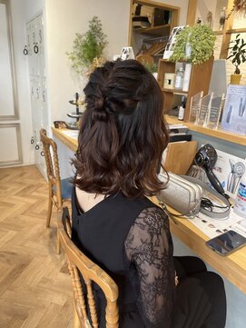 メルク(merc.) 【もこもこハーフアップ】