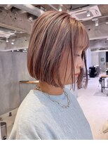 オーク 学芸大学(OAK)&nbsp;ミニボブ☆シアーピンクベージュ