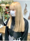 【.eer/ディア】ミルクティーブロンド/ハイトーン/心斎橋