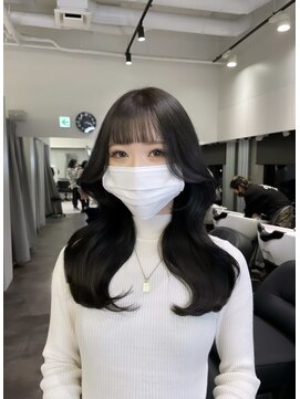 エリーツ 表参道(elyts) 垢抜け黒髪韓国ヘア