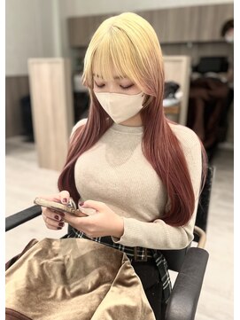 アッシュ 八王子店(Ash) グラデーションカラー/ブリーチ/ダブルカラー/デザインカラー