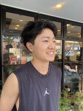 リル 東川口店(Lilou) 無造作パーマスタイル