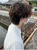 センターパート/ツイストスパイラル