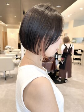 ヴィサージュタイム(VISAGE thyme) ぱっつんボブ/ミニボブ/タンバルモリ/ショート/ハイライト