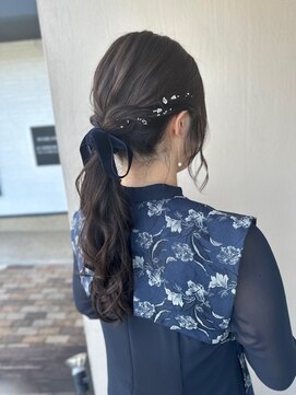 デレディールフィデル(DERE-DIR fidele) 結婚式ヘアアレンジ☆