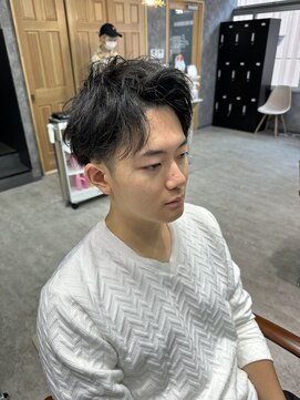 フォンド 津田沼(fond.) ハイライト/マッシュパーマ/ウルフ/アッシュブラック/津田沼