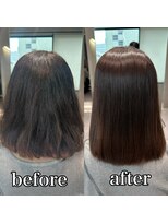 ルミス 銀座(Lumis)&nbsp;ストレートスタイル/艶髪/髪質改善/縮毛矯正/20代30代40代50代