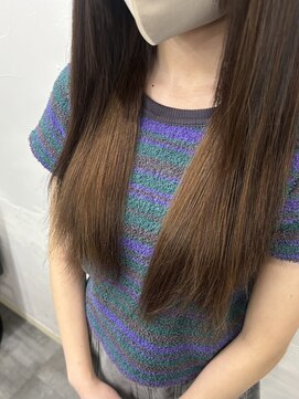 プルエクステのお店ネクスト(NEXT) #プルエクステ#ブラウン