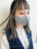 キャル ショウナン 平塚(CAL SHONAN) ホワイトブロンドフェイスフレーミング