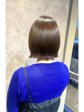 ザラフター ザブリーチ 新下関(the laughter/The bleach) 切りっぱなしボブ