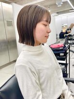 ノエ(noe) ミニボブ/オリーブグレージュ/20代30代r83