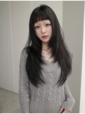 【yukino】グランジっぽシャギーレイヤー×おんまゆバング