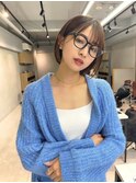 甘めショート_メルティカラーフェミニンショート似合わせカット