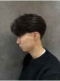 センターパート/ニュアンスパーマ