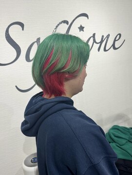 ソッフィオーネ(Soffione) メンズインナーカラー/インナーカラー/デザインカラー