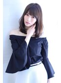 ナチュラルブラウンで美髪レイヤースタイル！