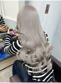 安積ハイトーンカラーミルクティーベージュケアブリーチカラー
