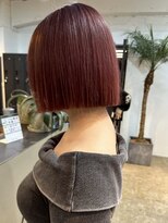 メリー オオサカ(Merly Osaka)&nbsp;オシャレさん必見！ボルドーボブ