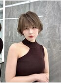 ショートヘアアレンジ　イメチェン　美髪