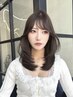 【イメチェンでトレンドヘアに】ミディアムレイヤーカット&ケアカラー