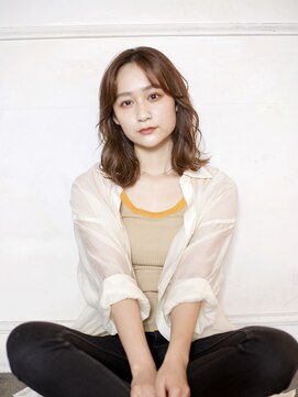 ザ デイ 銀座(The Day) 【TheDay】ニュアンスパーマ×レイヤーカット×白髪ぼかし