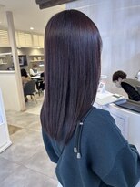 プラス ファースト ヘア(Plus 1st)&nbsp;チェリーブラウン×ストレート