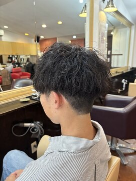 シャンプーボーイアネックス(SHAMPOO BOY Annex) メンズマッシュ　ツイストスパイラルパーマ　佐世保