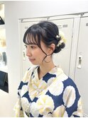お祭り着付けヘアセット