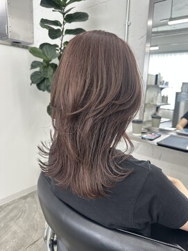 プレイ(PLAY) チョコレートブラウン×ミディアムレイヤー