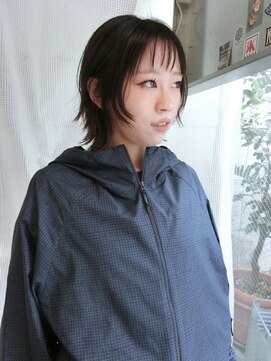 ノラ シブヤ(NORA) ☆ハッシュカットボブレイヤーウルフカットショートレイヤー