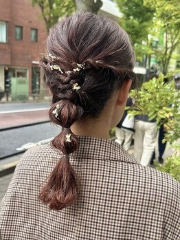 フリッカ(FLYCKA)の写真/特別な日はプロの技で華やかに♪花火大会・二次会・ライブ・イベント・カジュアルアレンジも◎