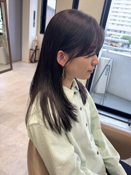 アローム(alom) 暗めアイスグレージュカラー/レイヤー