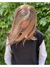 タルサ(tulsa) 1ブリーチのベージュカラー