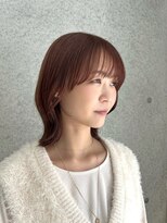 プレフル(playfull)&nbsp;さくらベージュカラーボブ