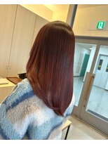 ヘアーポケット リタ(HAIR POCKET ritta)&nbsp;酸性ストレートの艶感ピンクベージュ