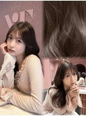 ハッシュカット/韓国レイヤー/ミディアムレイヤー/原宿/顔まわり