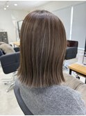 髪質改善_グレージュ
