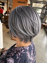 リドル ヘアー 駒生店(Riddle HAIR)&nbsp;脱白髪染め×大人ショートボブ