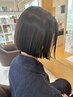 【質感革命】つるりんちょ。ZERO髪質改善カラー＋カット ￥13,975