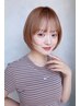 【透明感UP】ブリーチなしダブルカラー＋カット￥24200→￥18700【門前仲町】