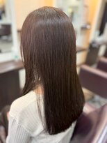 プラザサロン 辰巳台店&nbsp;髪質改善ストレート　艶ロング