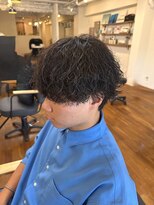 オルトレ(Oltre) 無造作メンズ波巻きパーマ