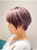 ショートボブ/シースルー/顔周り/30代40代50代/立川